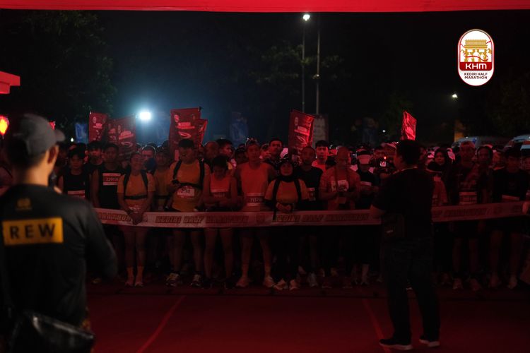 Race photo from Kediri Half Marathon 2025