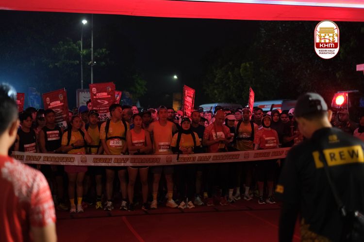 Race photo from Kediri Half Marathon 2025
