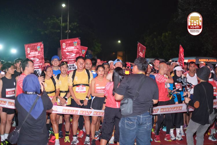 Race photo from Kediri Half Marathon 2025