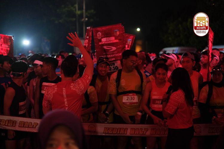 Race photo from Kediri Half Marathon 2025