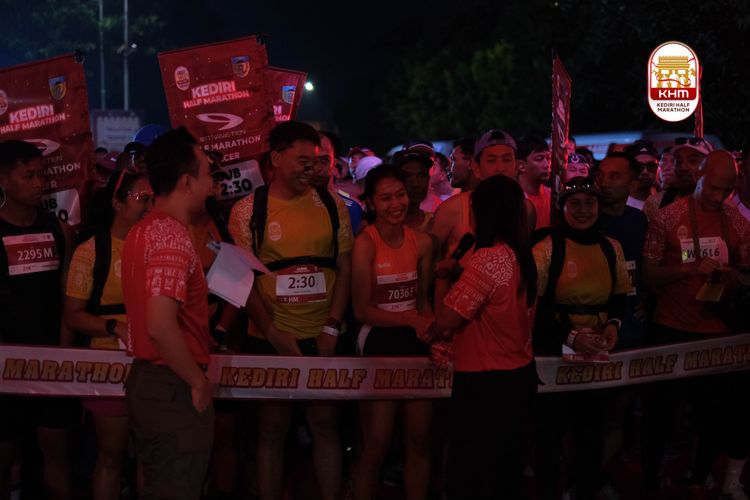 Race photo from Kediri Half Marathon 2025