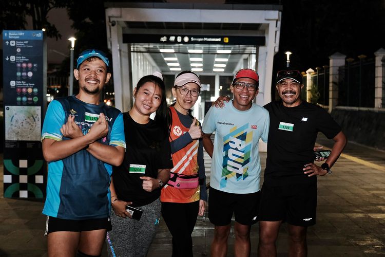 Race photo from Lari Bareng Yuk!