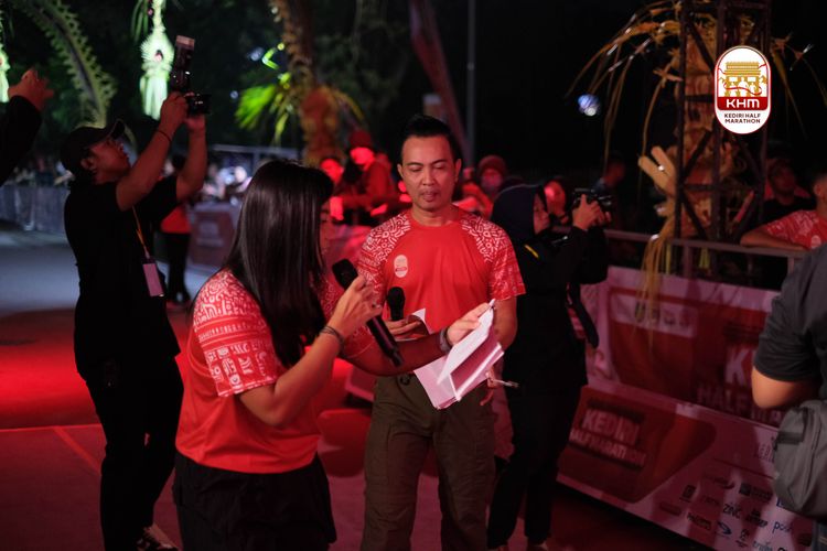 Race photo from Kediri Half Marathon 2025