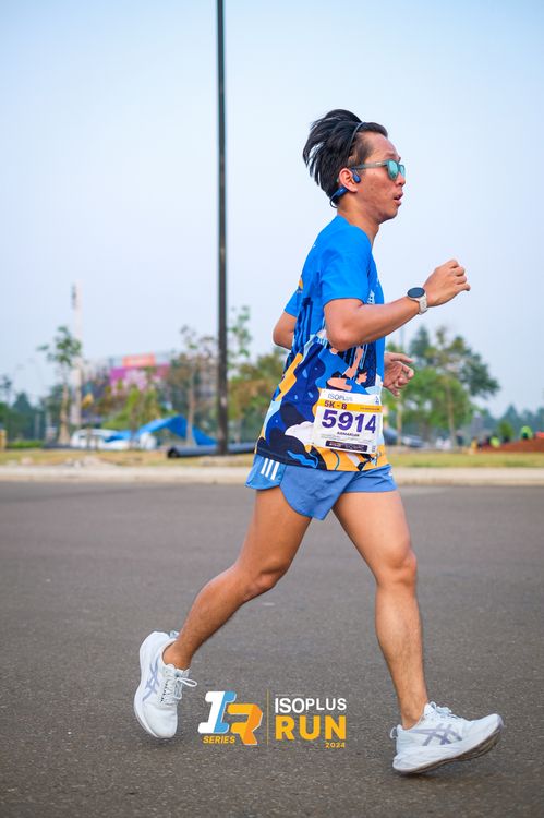 Race photo from ISOPlus Run 2024 Jakarta