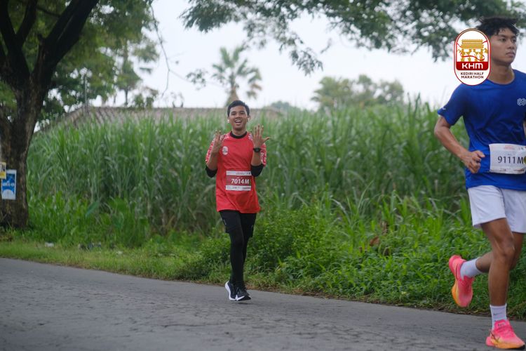 Race photo from Kediri Half Marathon 2025