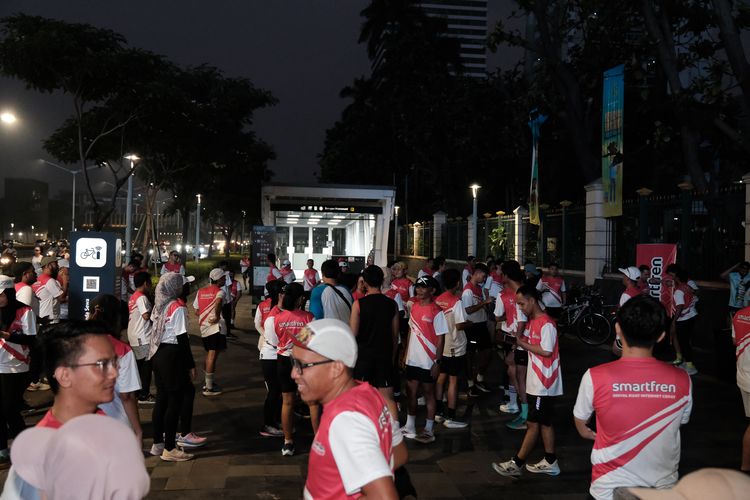 Race photo from Smartfren Run 2024 Vibes