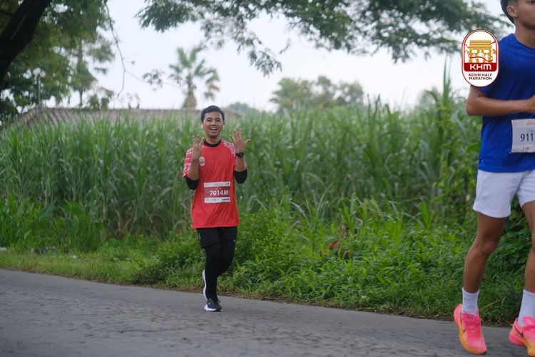 Race photo from Kediri Half Marathon 2025