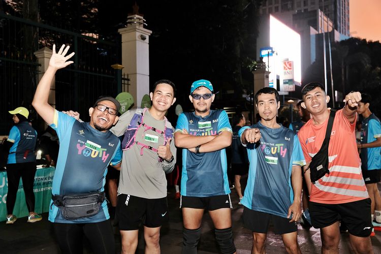 Race photo from Lari Bareng Yuk!
