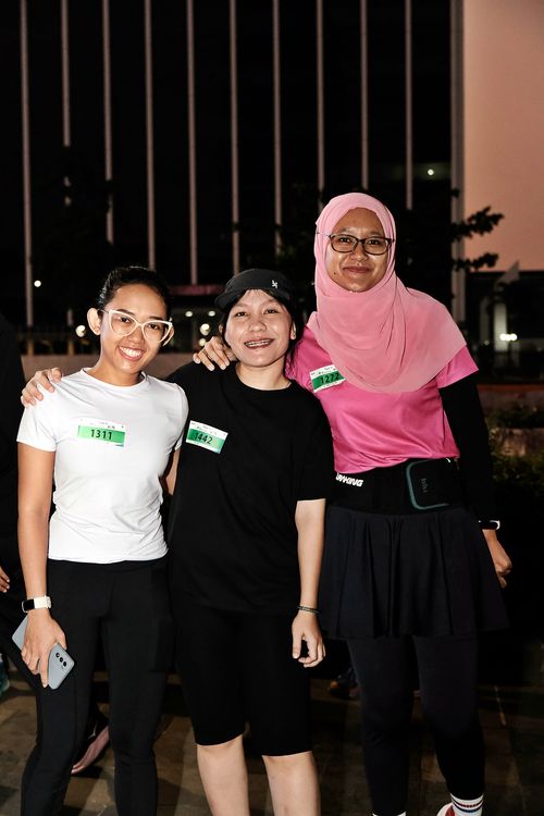 Race photo from Lari Bareng Yuk!