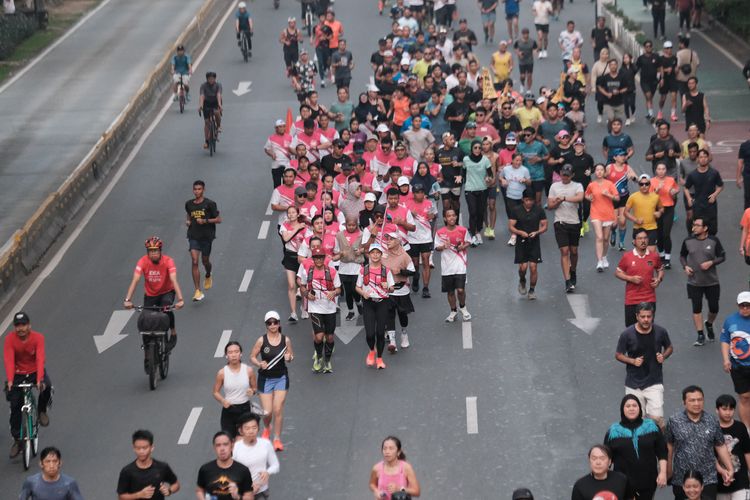 Race photo from Smartfren Run 2024 Vibes