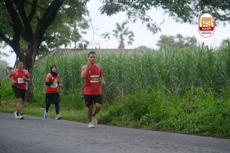 Race photo from Kediri Half Marathon 2025