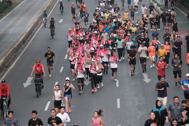 Race photo from Smartfren Run 2024 Vibes