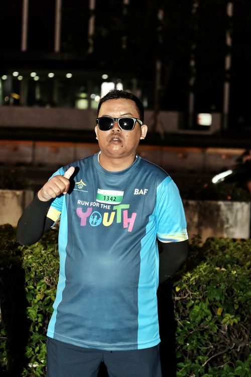 Race photo from Lari Bareng Yuk!