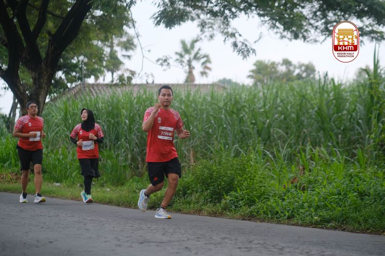 Race photo from Kediri Half Marathon 2025