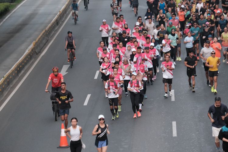 Race photo from Smartfren Run 2024 Vibes