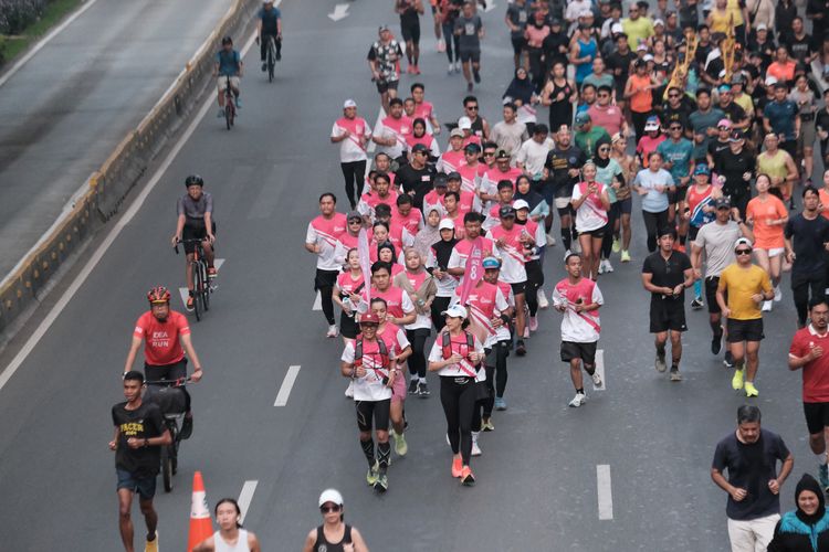 Race photo from Smartfren Run 2024 Vibes