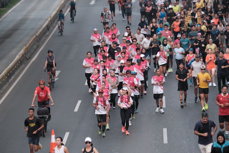 Race photo from Smartfren Run 2024 Vibes