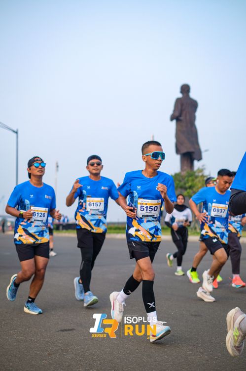 Race photo from ISOPlus Run 2024 Jakarta