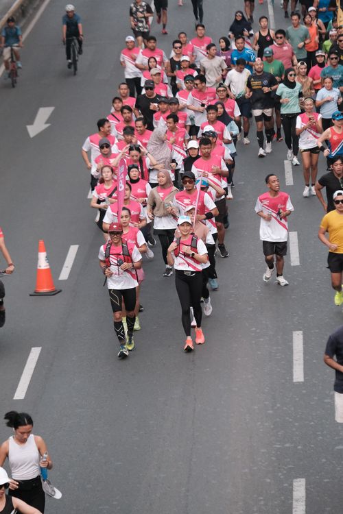 Race photo from Smartfren Run 2024 Vibes