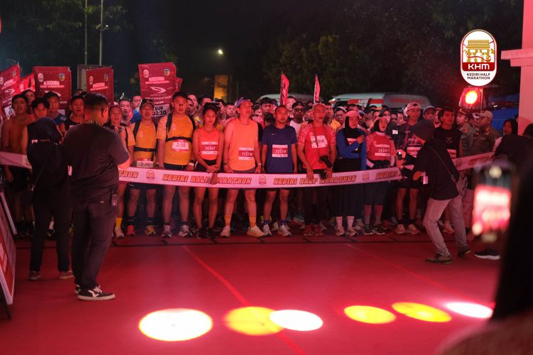 Race photo from Kediri Half Marathon 2025