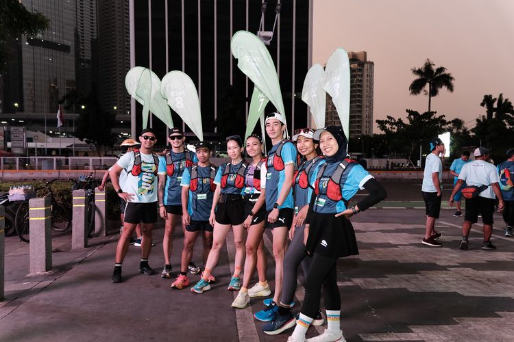 Race photo from Lari Bareng Yuk!