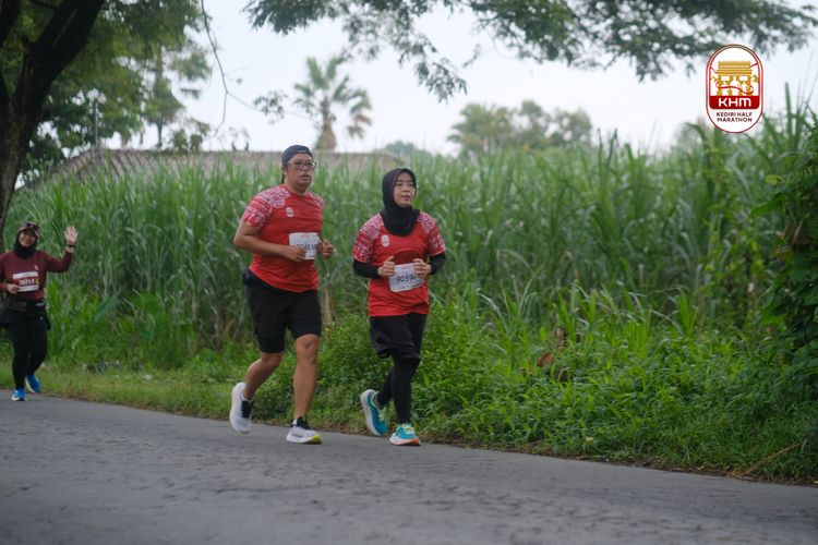 Race photo from Kediri Half Marathon 2025
