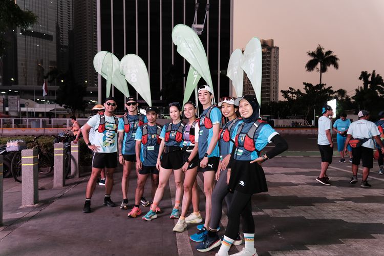 Race photo from Lari Bareng Yuk!