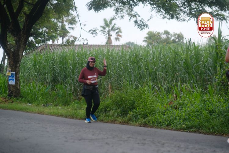 Race photo from Kediri Half Marathon 2025
