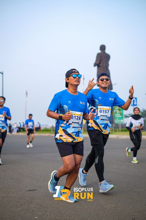 Race photo from ISOPlus Run 2024 Jakarta