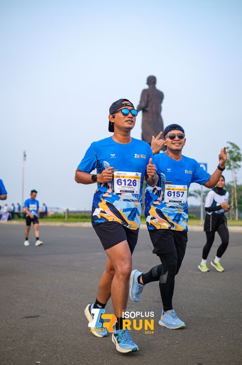 Race photo from ISOPlus Run 2024 Jakarta