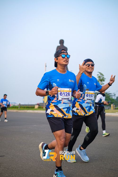 Race photo from ISOPlus Run 2024 Jakarta