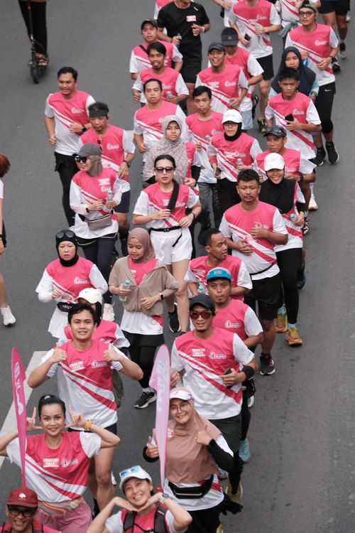 Race photo from Smartfren Run 2024 Vibes