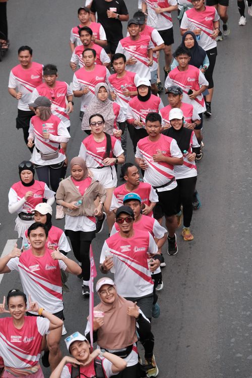 Race photo from Smartfren Run 2024 Vibes