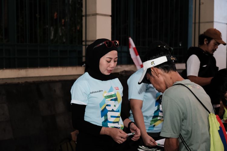 Race photo from Lari Bareng Yuk!