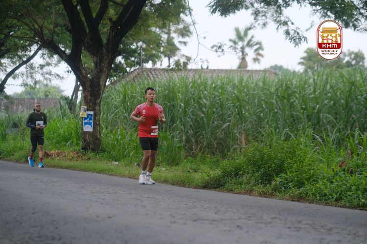 Race photo from Kediri Half Marathon 2025