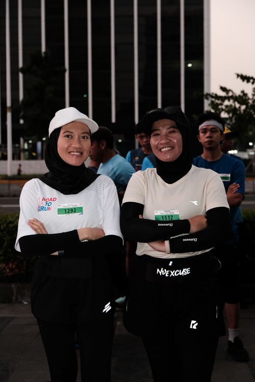 Race photo from Lari Bareng Yuk!