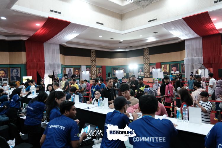 Race photo from Taman Budaya x BOGORUN 2025