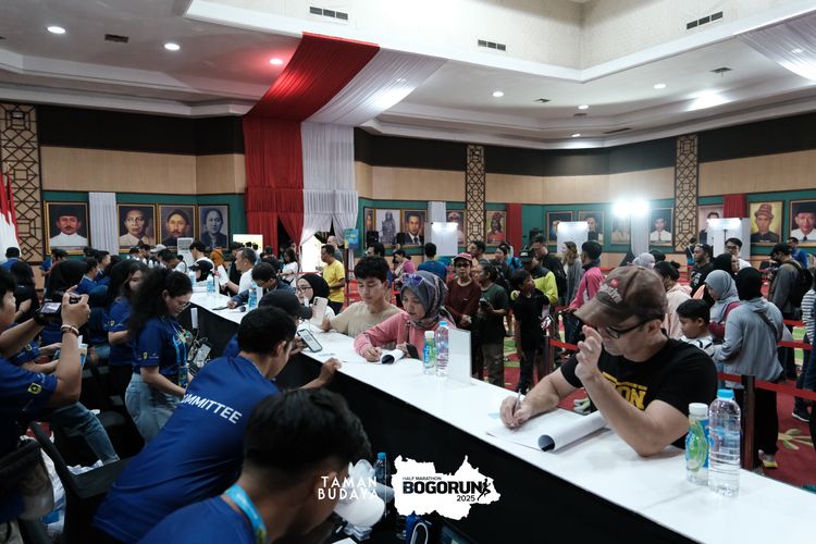 Race photo from Taman Budaya x BOGORUN 2025