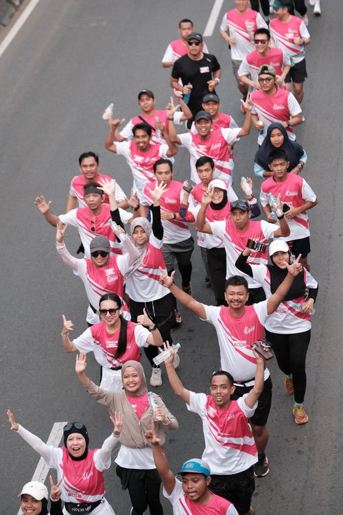 Race photo from Smartfren Run 2024 Vibes