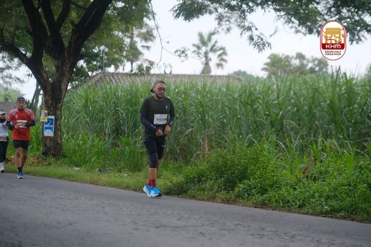 Race photo from Kediri Half Marathon 2025