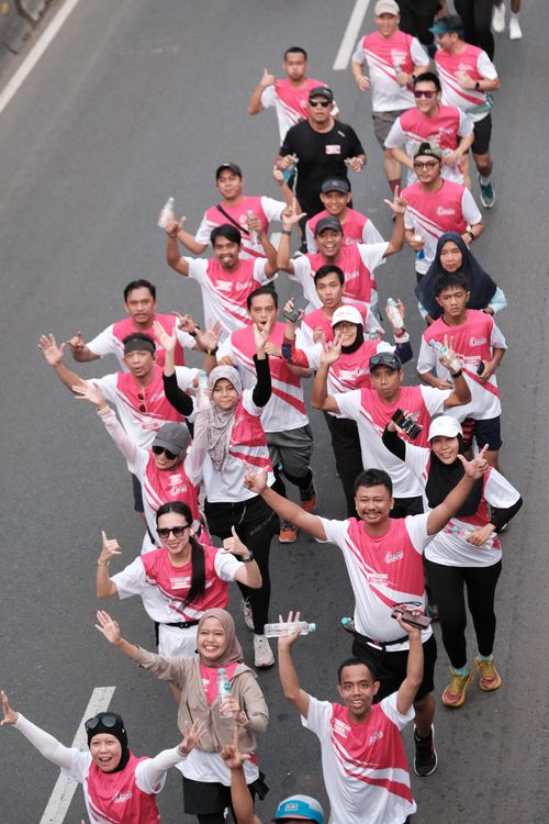 Race photo from Smartfren Run 2024 Vibes