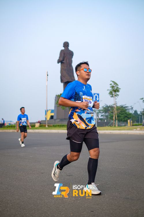 Race photo from ISOPlus Run 2024 Jakarta