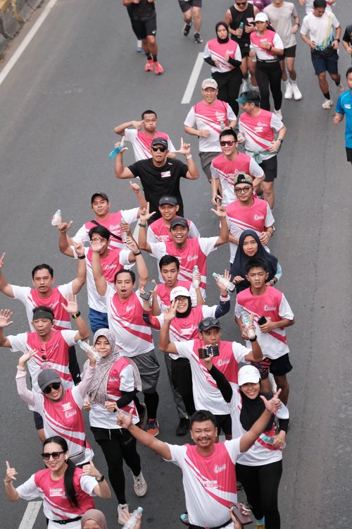 Race photo from Smartfren Run 2024 Vibes