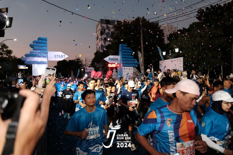 Race photo from Jabar Run 10K 2024