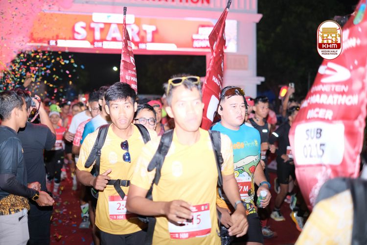 Race photo from Kediri Half Marathon 2025
