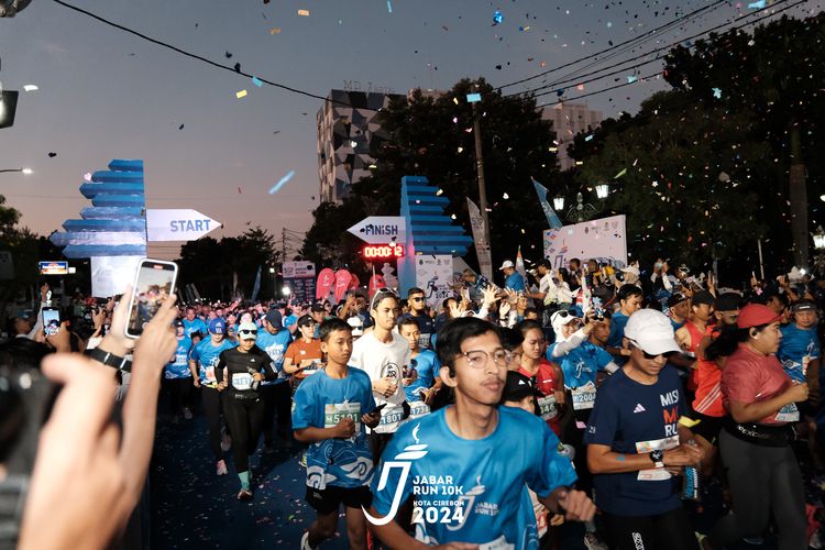 Race photo from Jabar Run 10K 2024