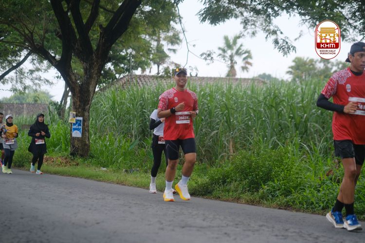 Race photo from Kediri Half Marathon 2025