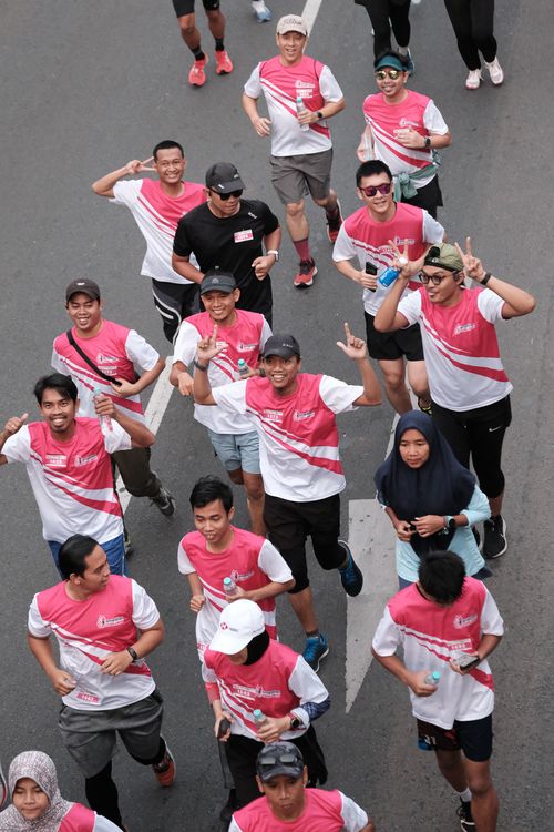 Race photo from Smartfren Run 2024 Vibes