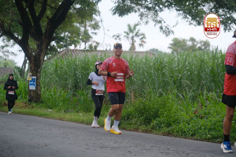 Race photo from Kediri Half Marathon 2025