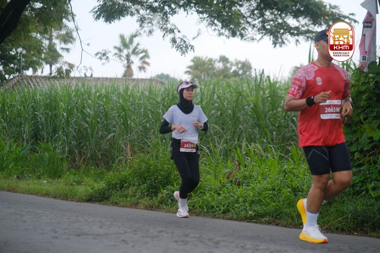 Race photo from Kediri Half Marathon 2025